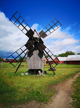 Insel Öland, Smaland, Windmühle