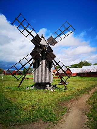 Insel Ã–land, Smaland, WindmÃ¼hle