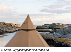 Camping an der SchÃ¤renkÃ¼ste Schwedens