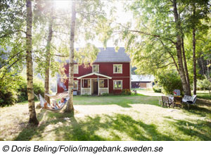 Ferienhaus am See, Schweden