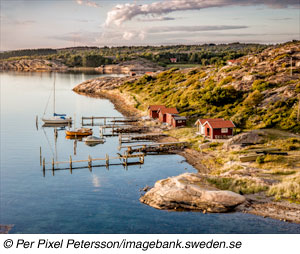 Ferienhaus in Schweden mit Boot mieten