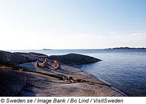 Familie in SÃ¼dschweden