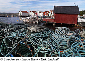 Fischernetze, Schweden